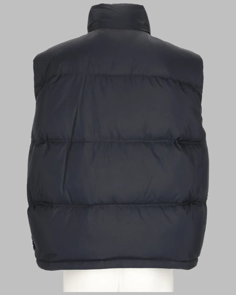 Stone Island Men Padded Ripstop Gilet Blue Polyamide Waistcoats & Gilets Blue