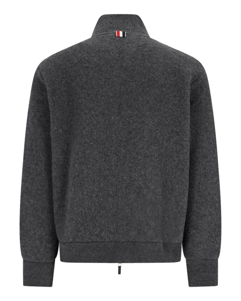 Thom Browne Men's Jackets Grey Wool Gray