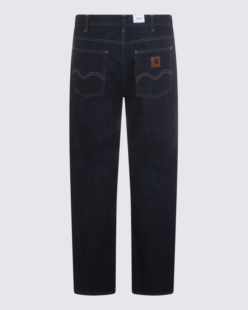 Carhartt WIP Men's Jeans Blue Rinsed Blue