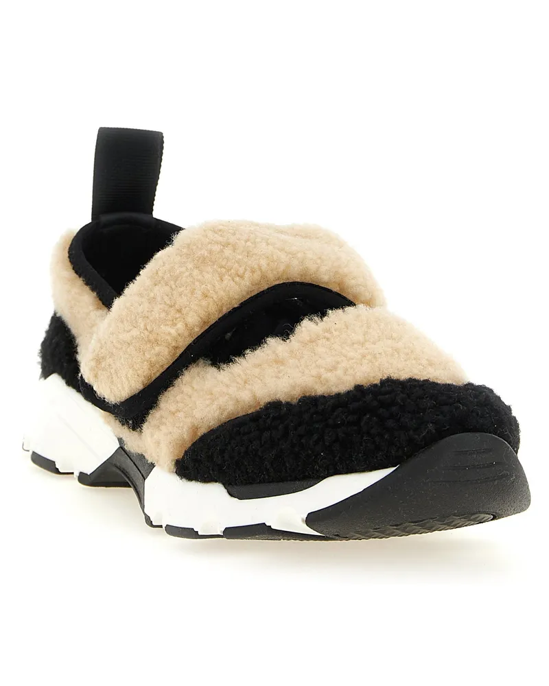 Marni Mary Jane Sneaker — Black Black