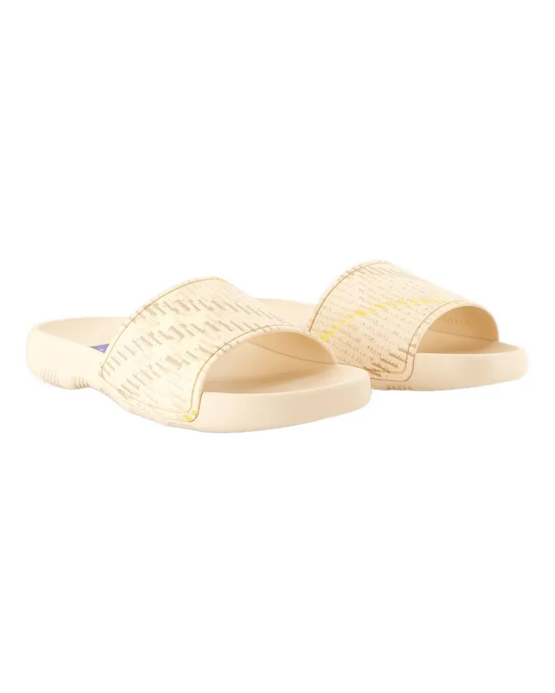 Burberry Women's Synthetic Padded Slipper Pink Pink