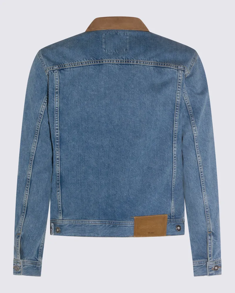 Jacob Cohën Men's Jackets Light Blue _100 % Co Blue