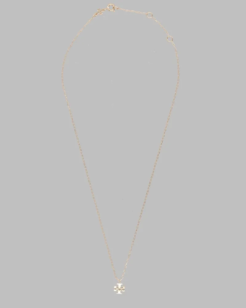 Tory Burch Icon Pendant Necklace — Gold Gold