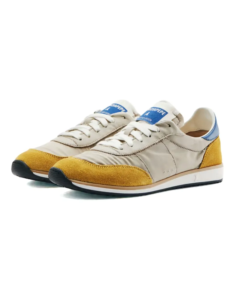 Patrizia Pepe Women's Sneakers Skin Blue-Ochre Trainers Blue/ochre Multicolor