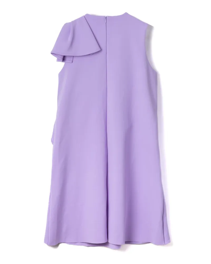 Viktor & Rolf Bow Volant Dress — Purple Purple