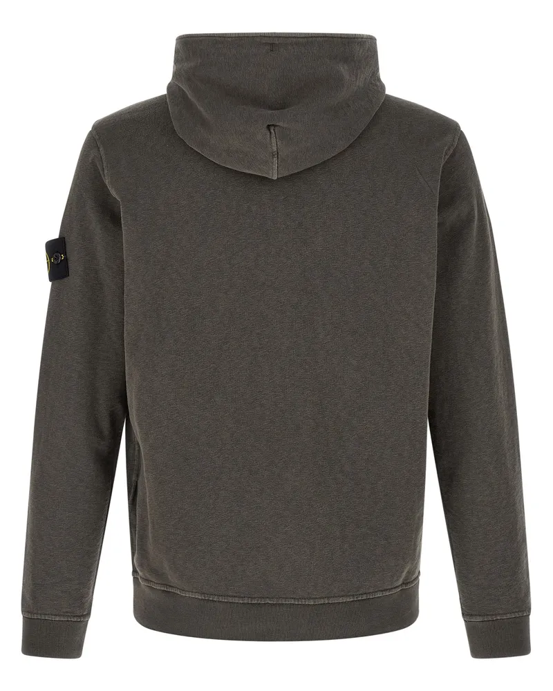 Stone Island Men's Brown Cotton Sweatshirt Clothing Brown