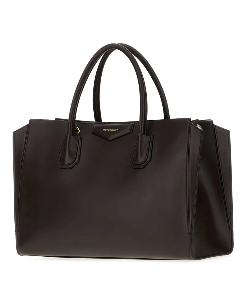 Givenchy Antigona Catchall Top Handle Bag — Brown Brown