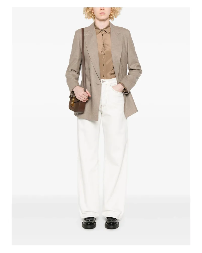 Max Mara Harald Blazer — Beige Beige