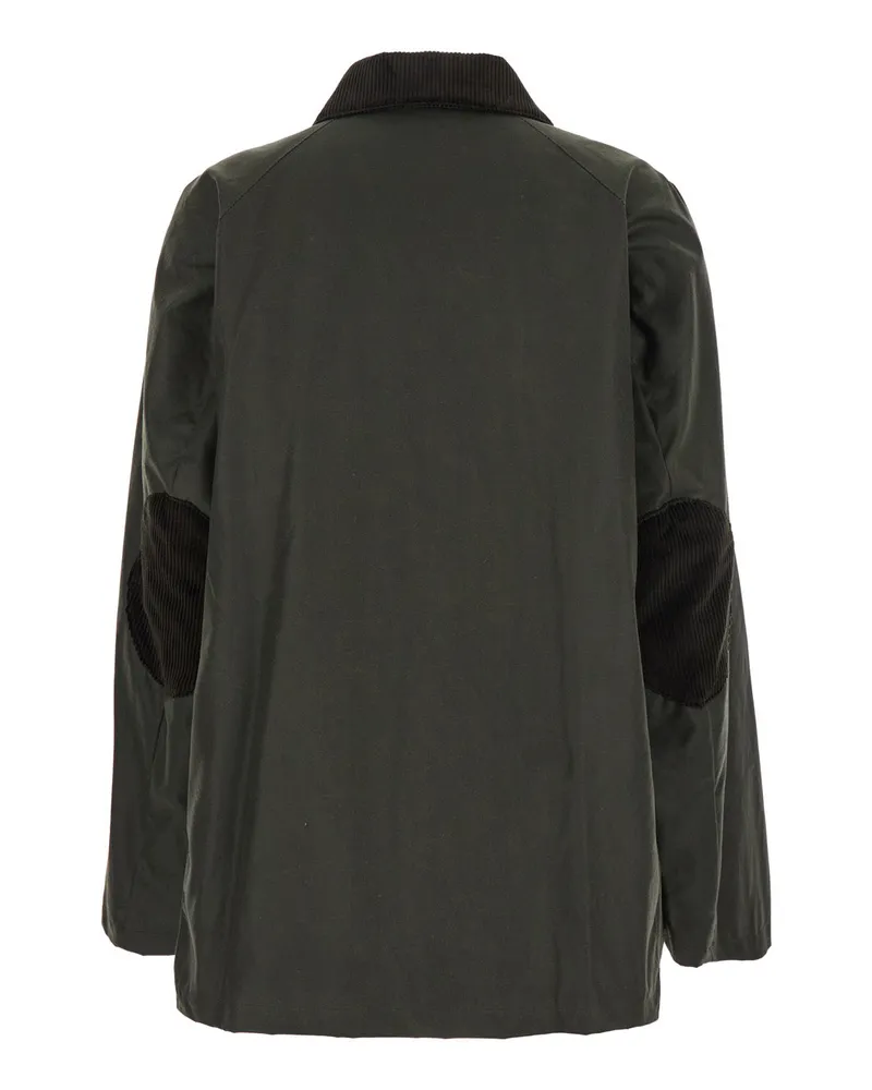 Totême Organic Cotton Coat — Green Green