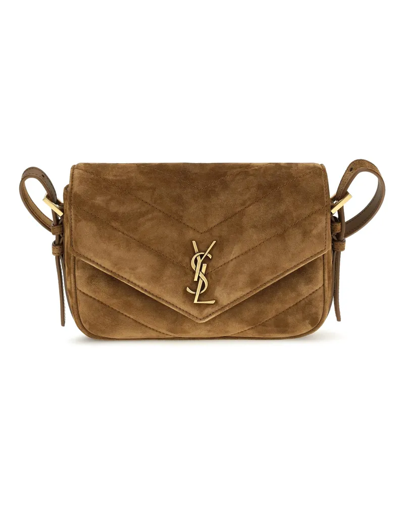 Saint Laurent Shoulder Bag — Orange Orange