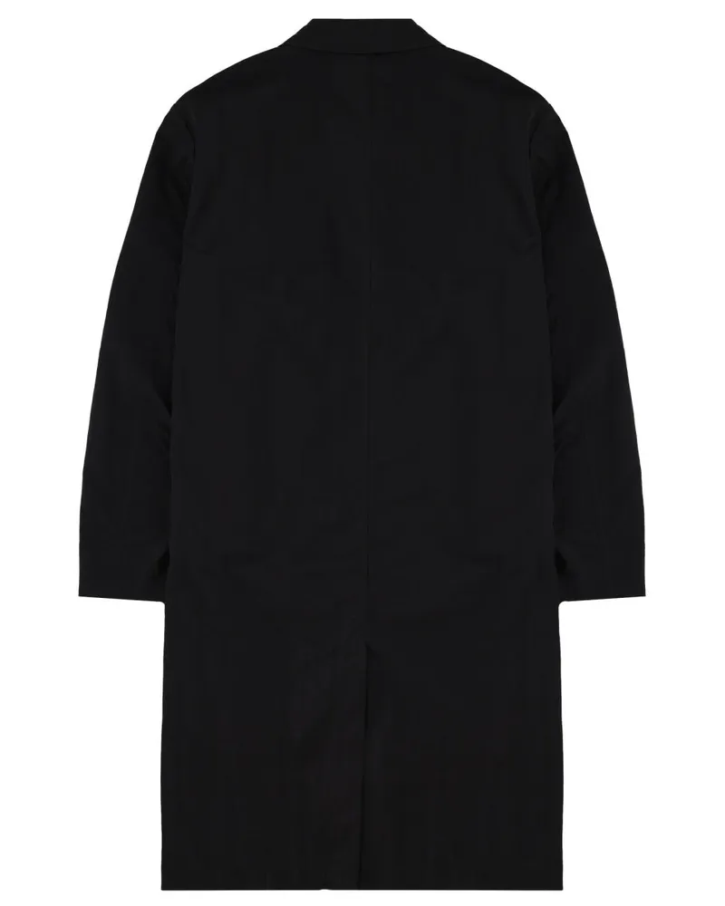 Dries van Noten Rankles Trench Coat — Black Black