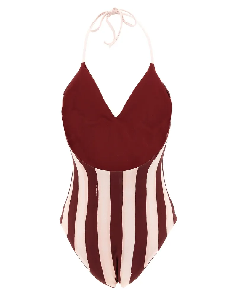 Fendi Women's Multicolor Polyester One-Piece Swimsuit Clothing Red