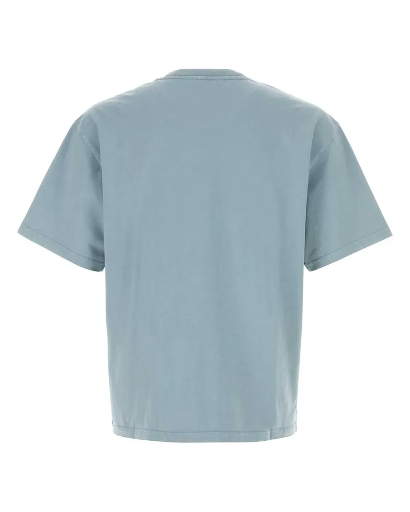 Marni Men's Powder Blue Cotton T-Shirt Sky Exterior Blue