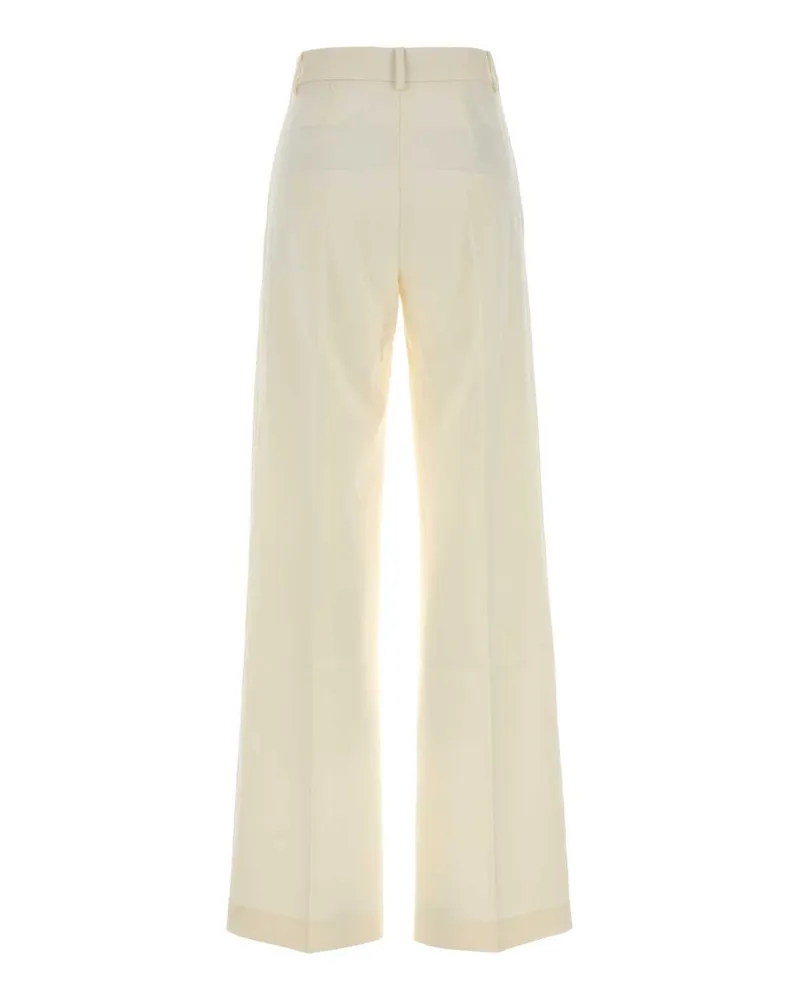 ANDAMANE Nathalie Trousers — Ivory Ivory