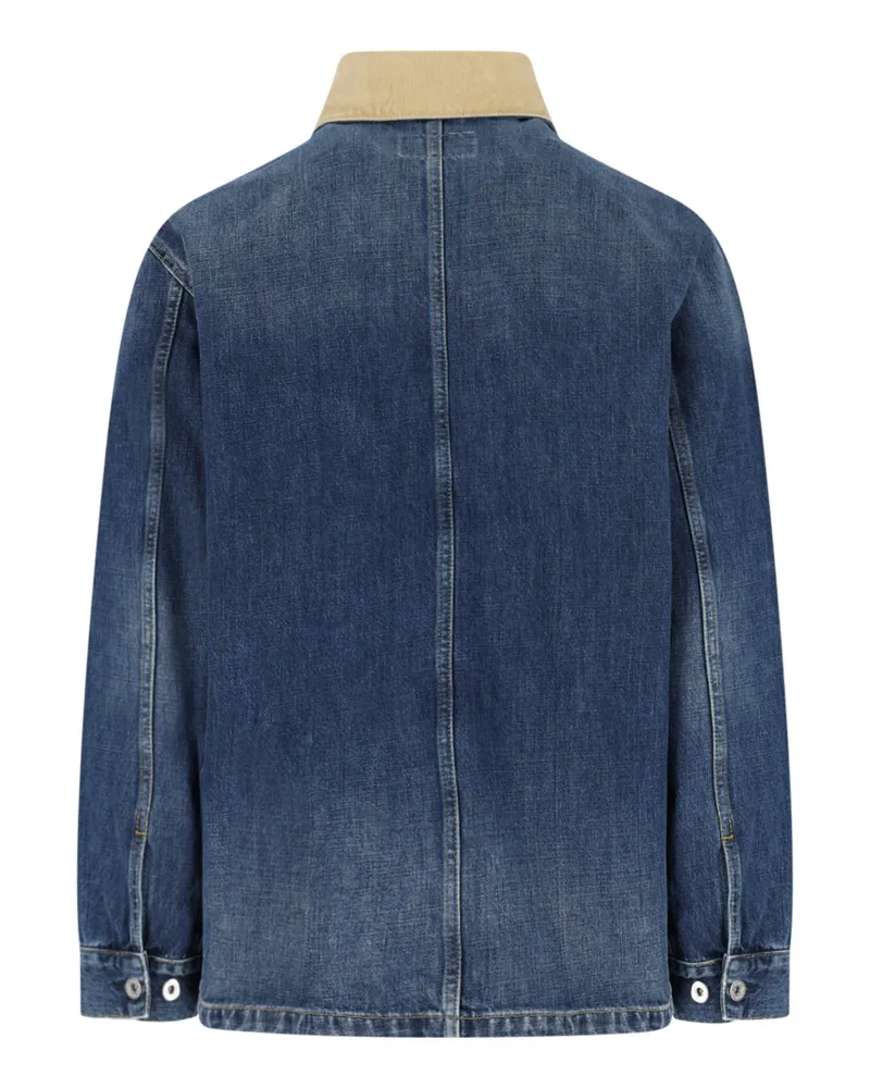 Carhartt WIP Men Jackets Blue Cotton Blue