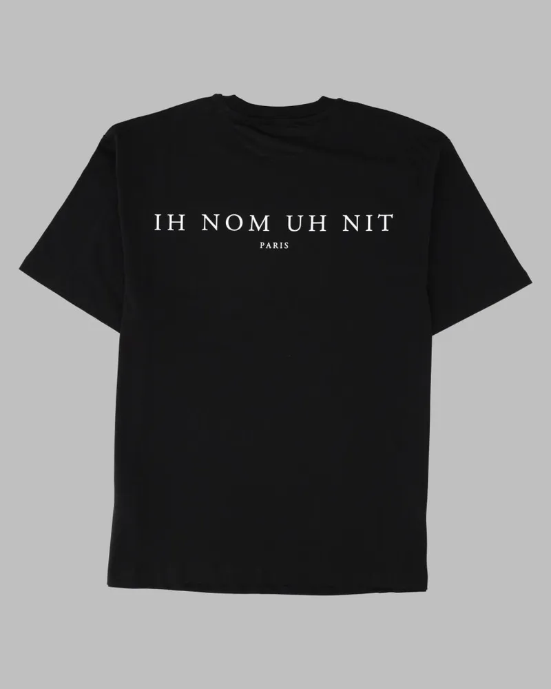 IH NOM UH NIT Graphic Print T-Shirt — Black Black