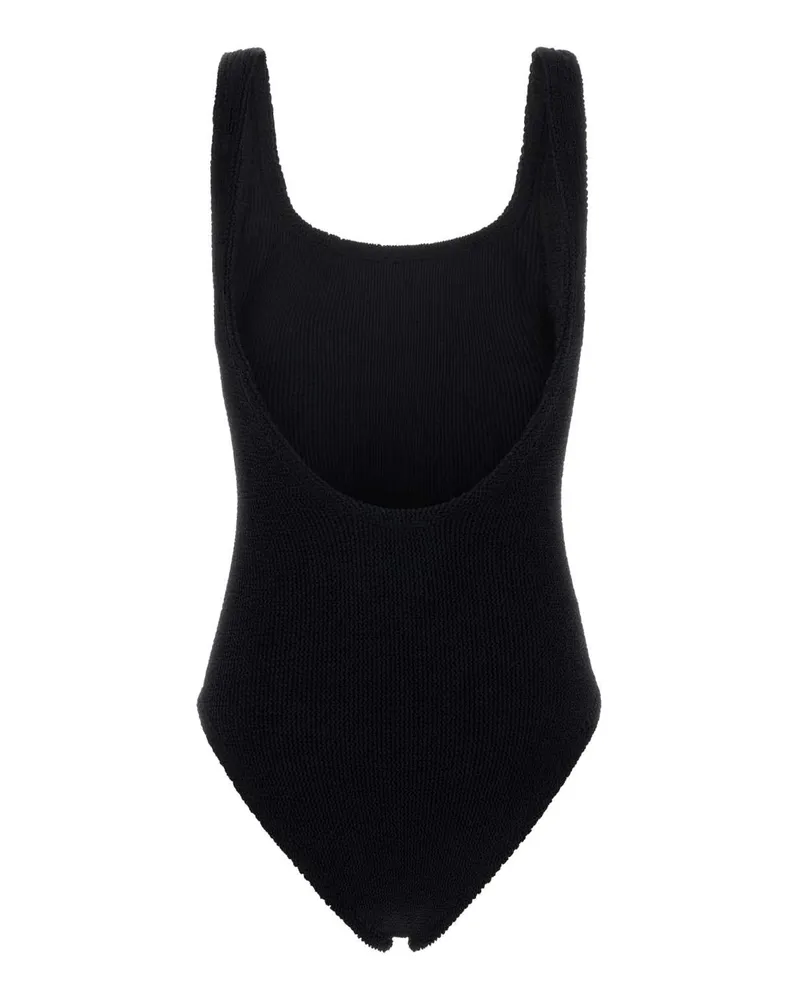 Hunza G Square Swimsuit — Black Black