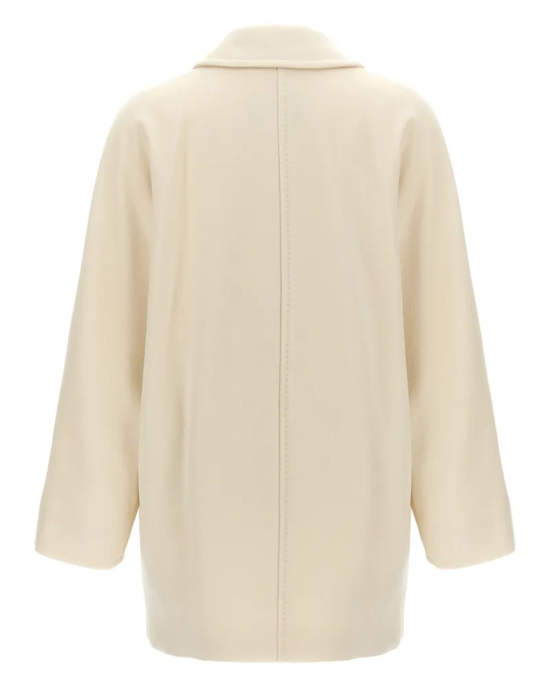 Max Mara Icon Coat — Cream Cream