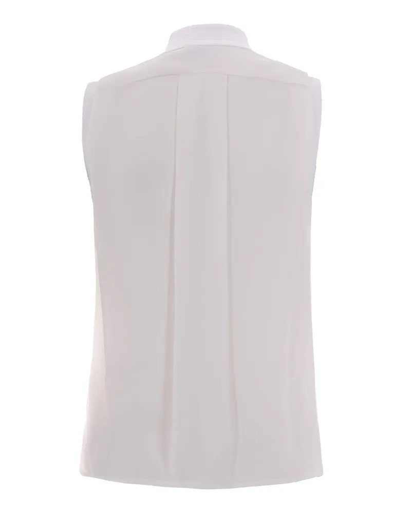 Elisabetta Franchi Women's Top Viscose Ivory Blouses Shirt Ivory
