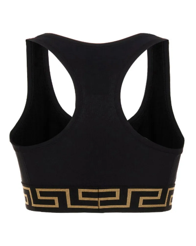 Versace Medusa Tank Top — Black Black