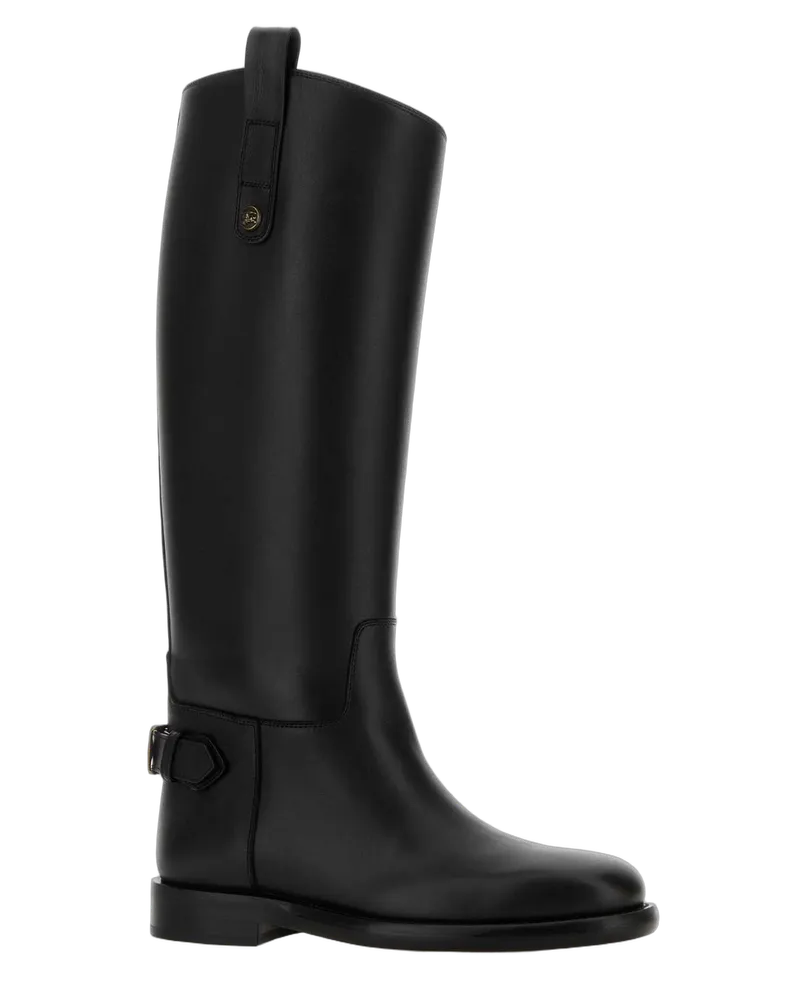 Burberry Black Stivali Boot Black