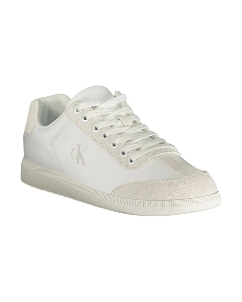 Calvin Klein Recycled Polyester Sneaker — White White