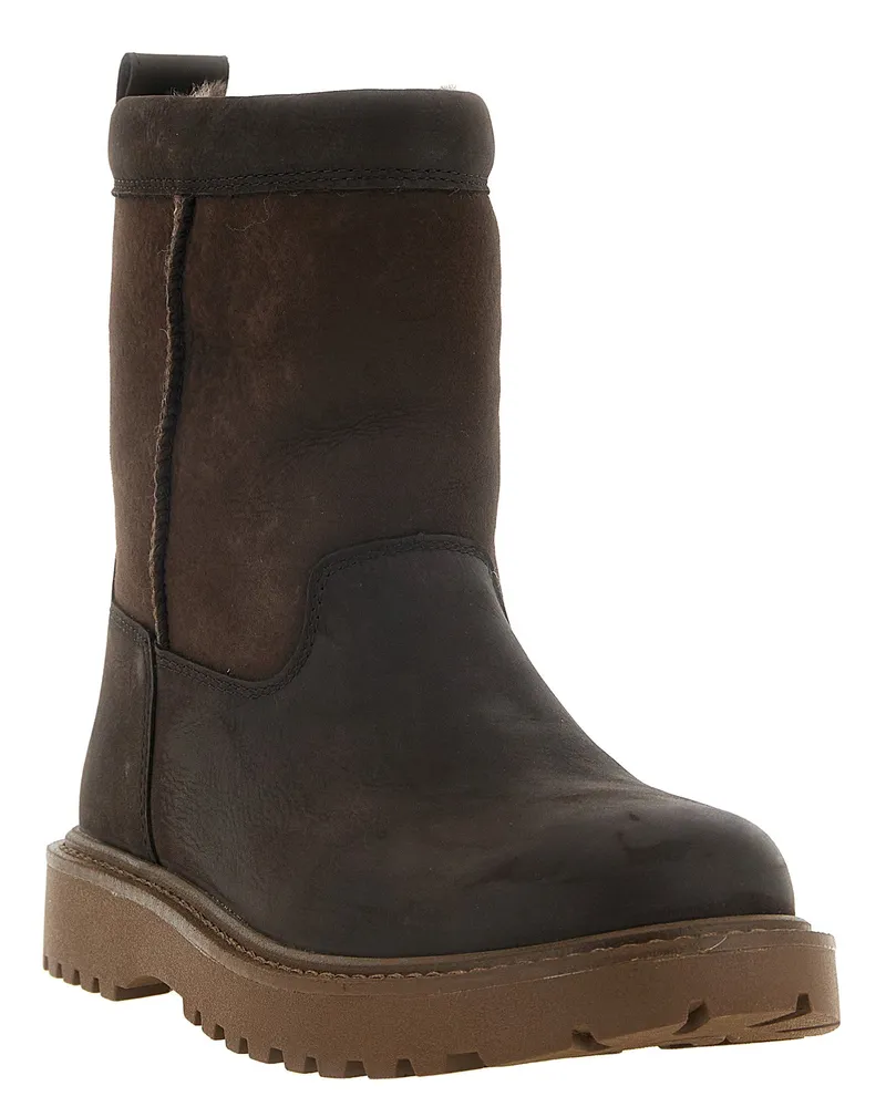 UGG Waterproof Nubuck Boot — Brown Brown