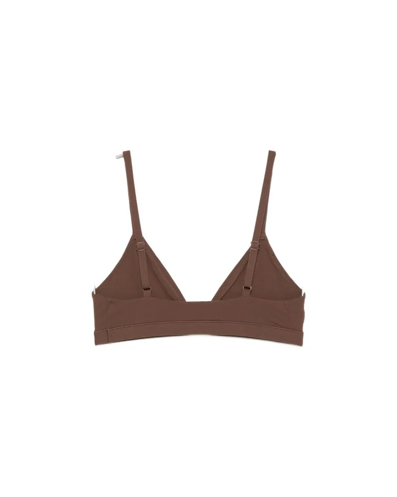 032c Triangle Bralette — Brown Brown
