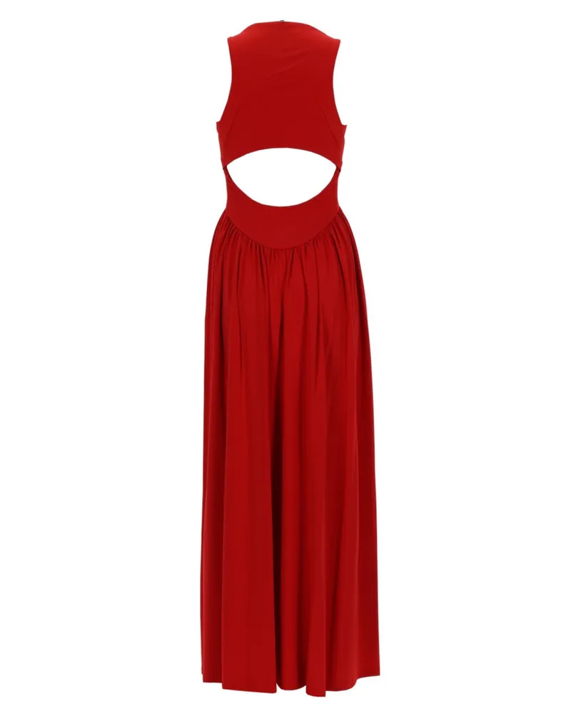 SPORTMAX Crepe Jersey Dress — Red Red