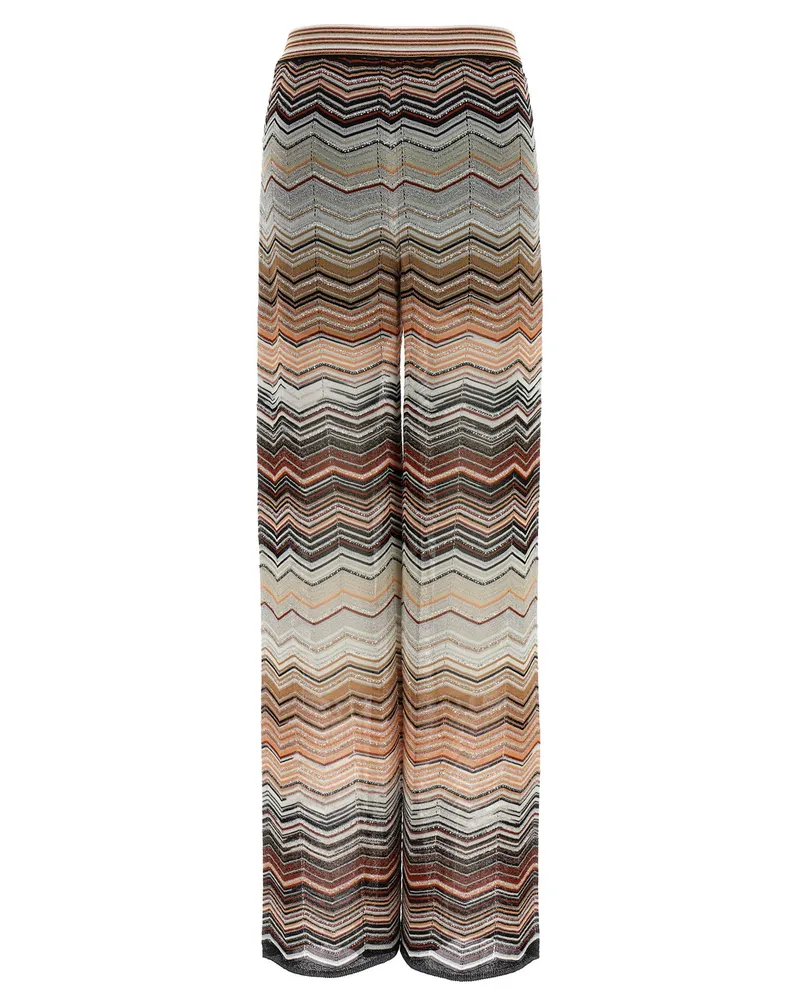 Missoni Women's Multicolor Viscose Casual Pants Multicolor