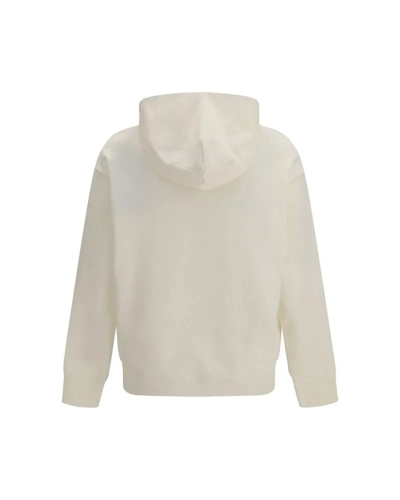 Moncler Men's Beige Cotton Sweatshirt Clothing Beige