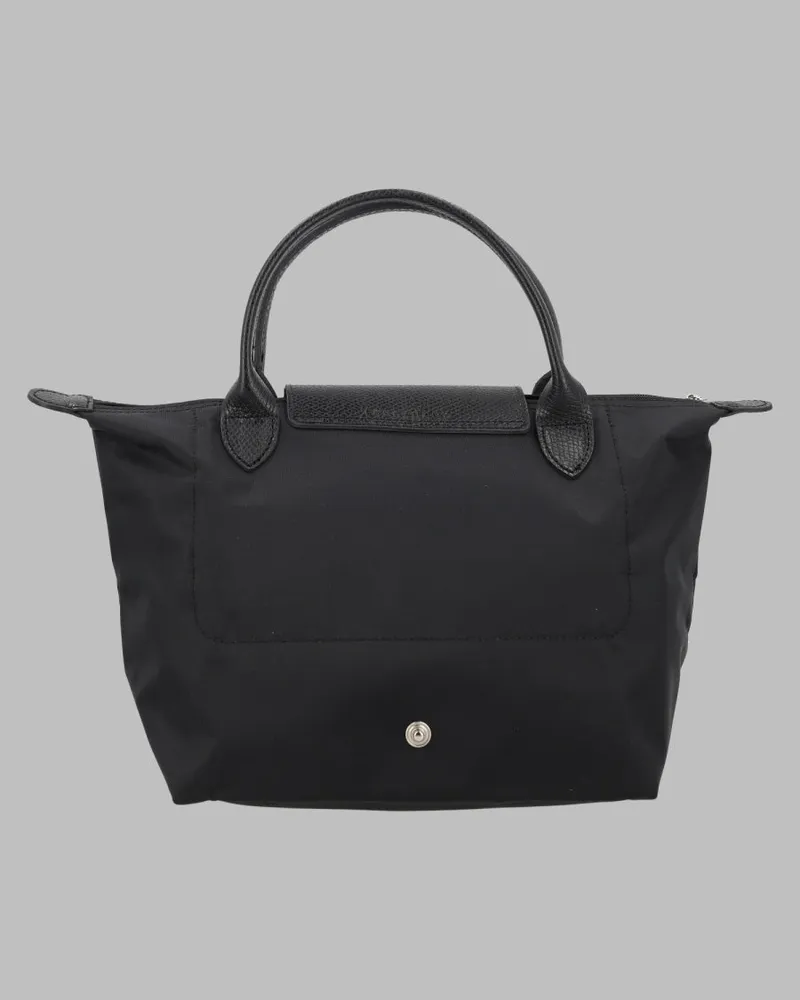 Longchamp Women's Handbag Le Pliage Original Black Polyamide Handbags Hand Bags Black