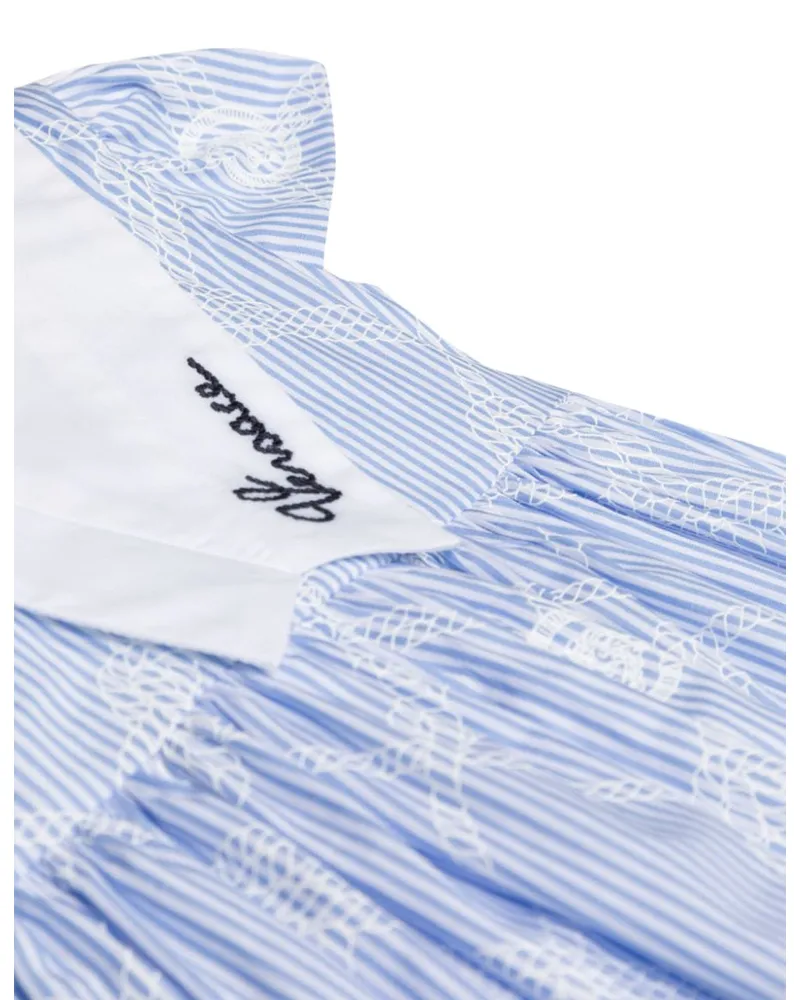 Versace 100% Cotton Dress — White White