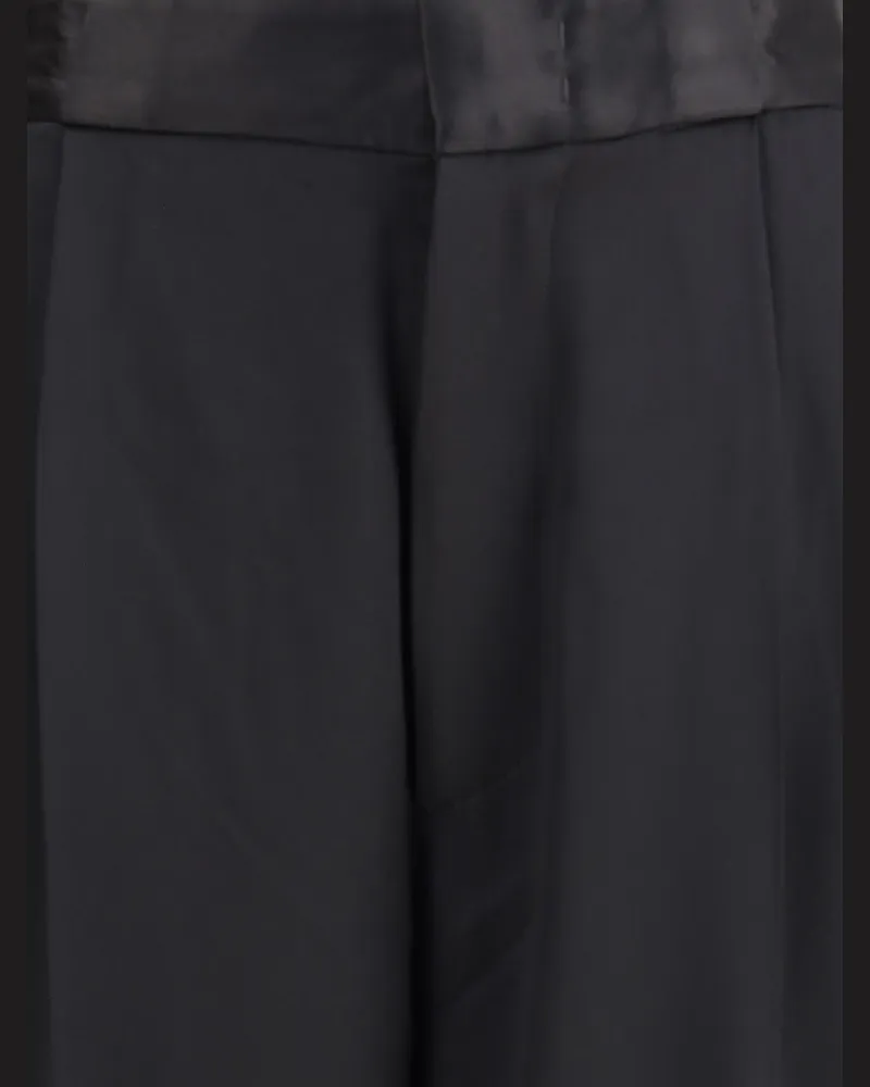 Sa Su Phi Women's Trousers Bogart Black Silk Black