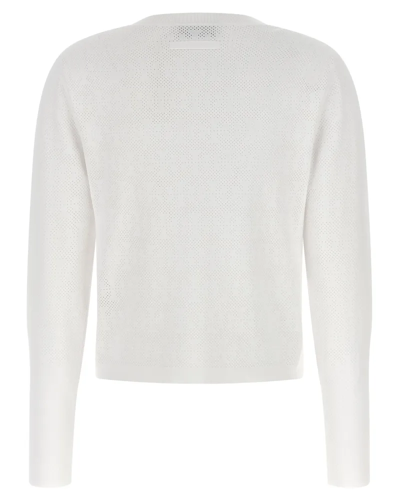 Tory Burch Women White Viscose Cardigan Clothing White
