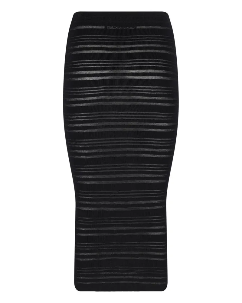 ADAMO Women's Skirts Black Viscose Black