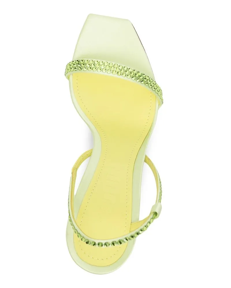 3JUIN Eloise Heel Sandal — Yellow Yellow