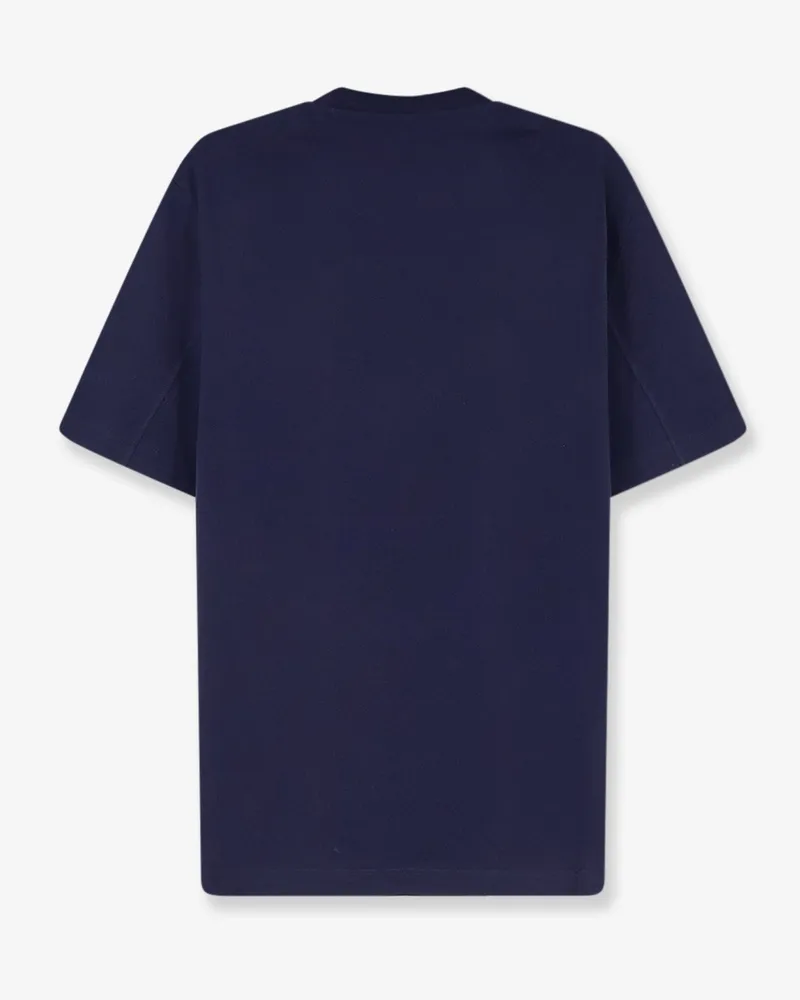 Brunello Cucinelli Men T-Shirt Cotton Blue T-Shirts And Polos Navy