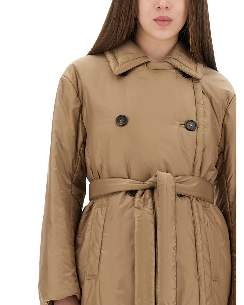 Max Mara Trench Coat — Beige Beige