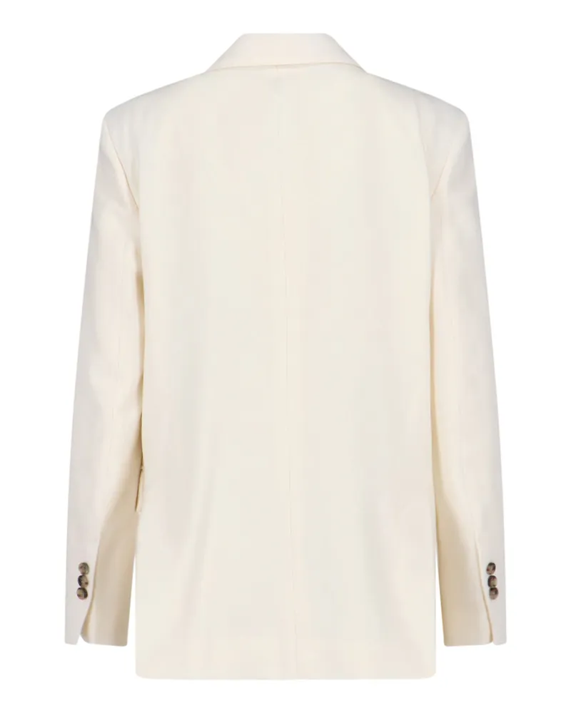 AMI Paris Women's Ami Jackets White Virgin Wool White