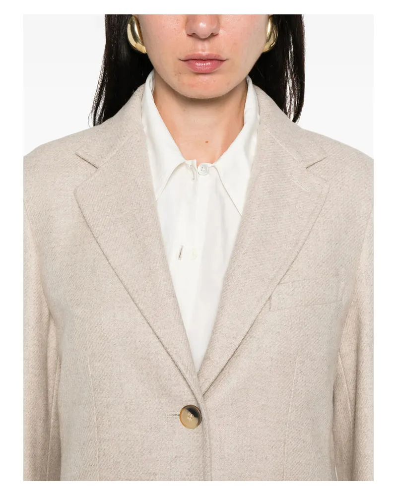 Max Mara Caraffa Blazer — Beige Beige
