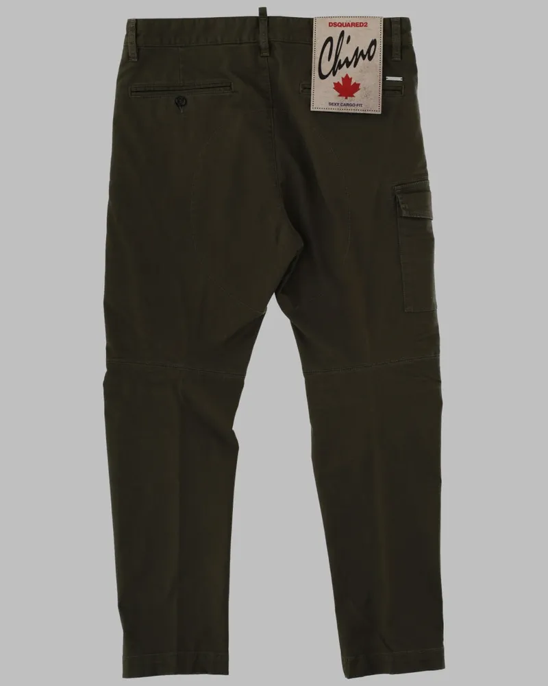 Dsquared2 Sexy Cargo Trousers — Green Green