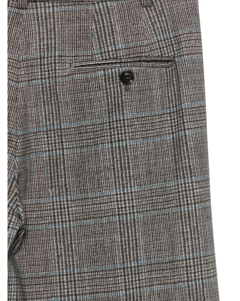 CIRCOLO 1901 Prince of Wales Check Trousers — Grey Grey