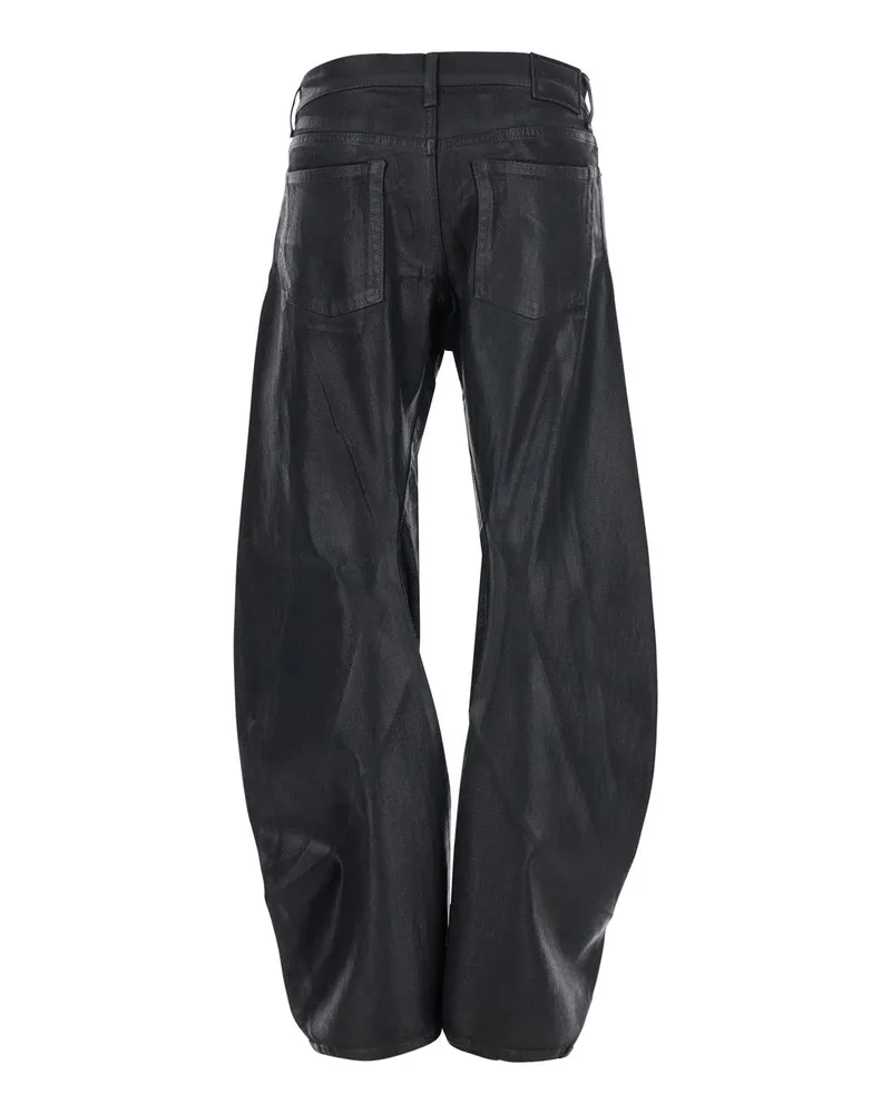 Acne Studios Straight-Leg Denim Jeans — Black Black
