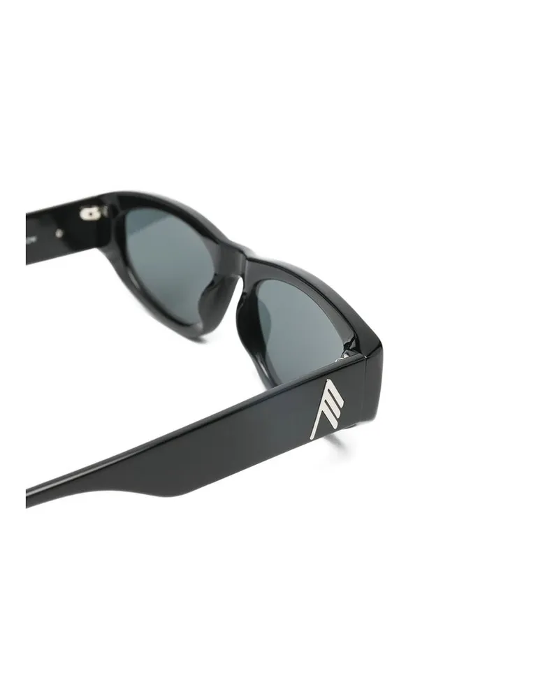 ATTICO ATTICO80C1SUN Oval Acetate Frame Sunglasses — Black Black