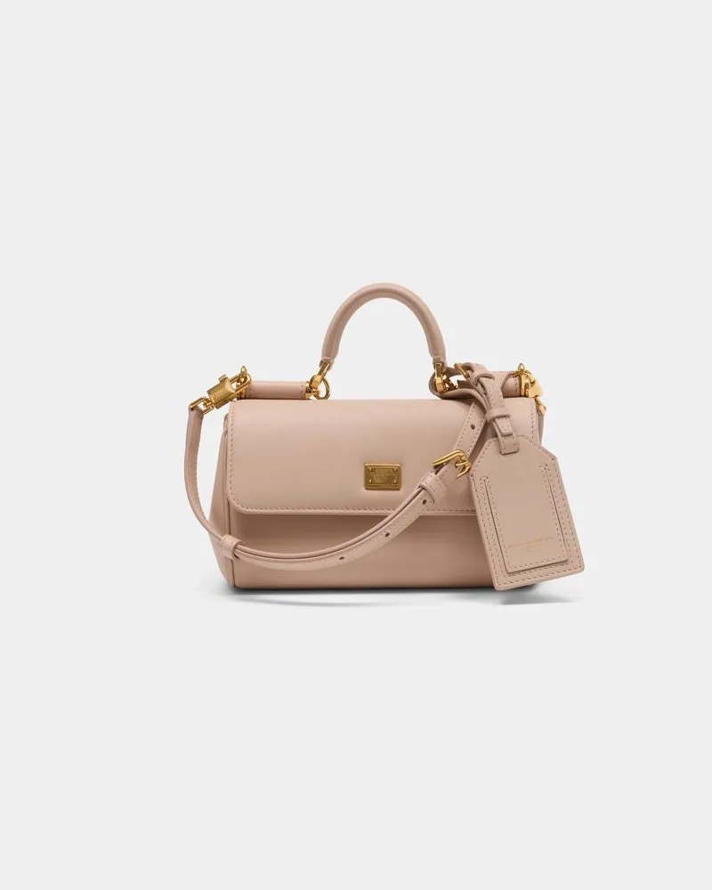 Dolce & Gabbana Women's Vit.plonge Lux Purse -  Leather Pink Calfskin Bags Handbags-Purses Pink