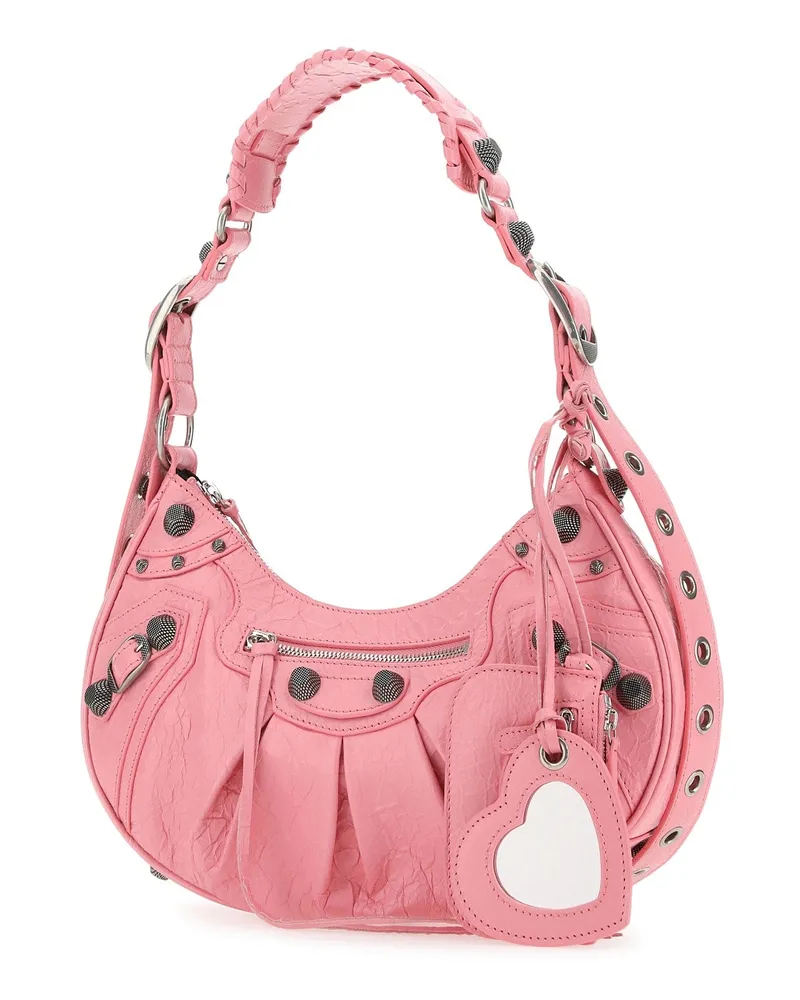 Balenciaga 6713071vg9y 5812 Leather Borse A Mano Bag Pink