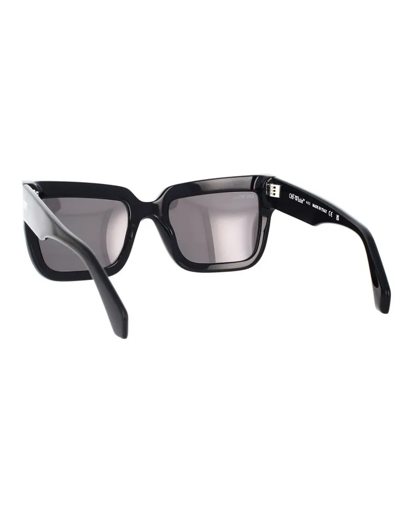 OFF-WHITE Women's Firenze Logo Sunglasses Black Accessories Black