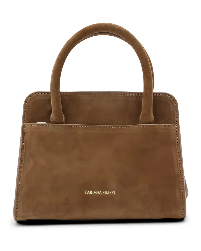 Fabiana Filippi Women's Small Top-Handle Tote Bag Ss26 W Tan