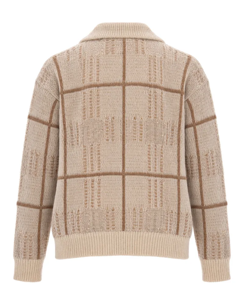 Max Mara Egizio Cardigan — Beige Beige